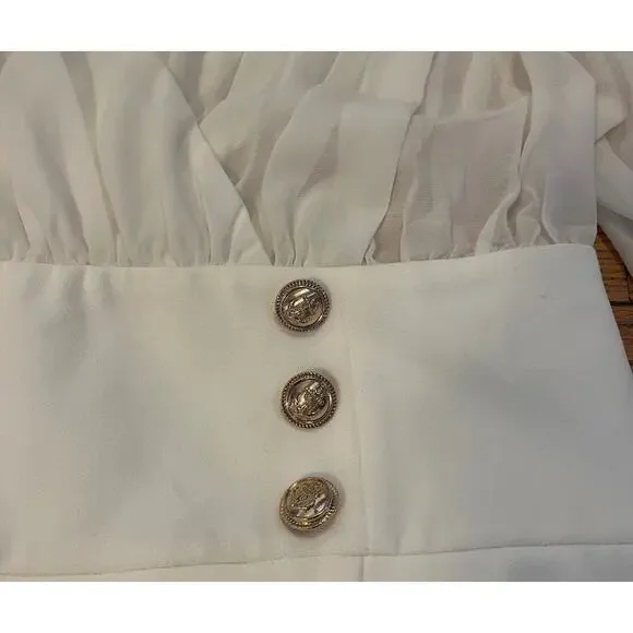 L’ATISTE Chiffon Top Asymmetrical Bodycon Dress - Picture 4 of 8